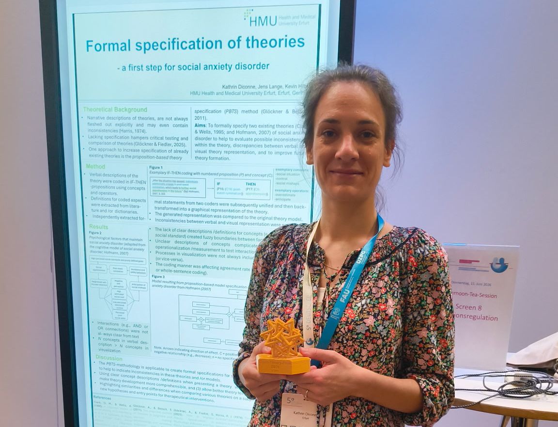 Kathrin Diconne, Jens Lange und Kevin Hilbert erhalten Open-Theory-Posterpreis 2026 cover image